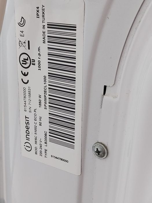 Sprzedam pralkę Indesit 40x60
