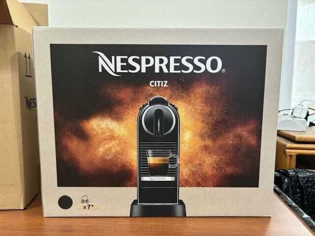 Máquina de café Nespresso CitiZ Limousine Black | **NOVA**