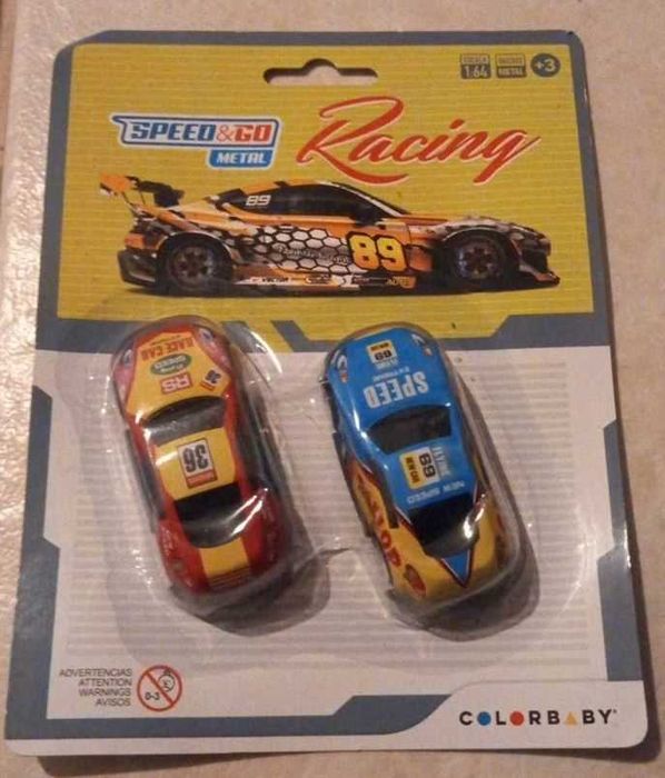 Carros Speed&Go Metal Racing