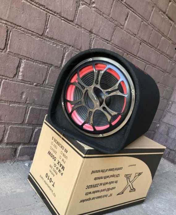 Колонка-сабвуфер 12-220 два в одном для машины и для дома самбуфер