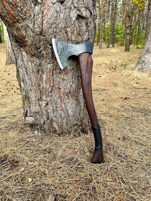 Сокира ручної роботи Локі TR17 Топор ручной работы на подарок мужчине