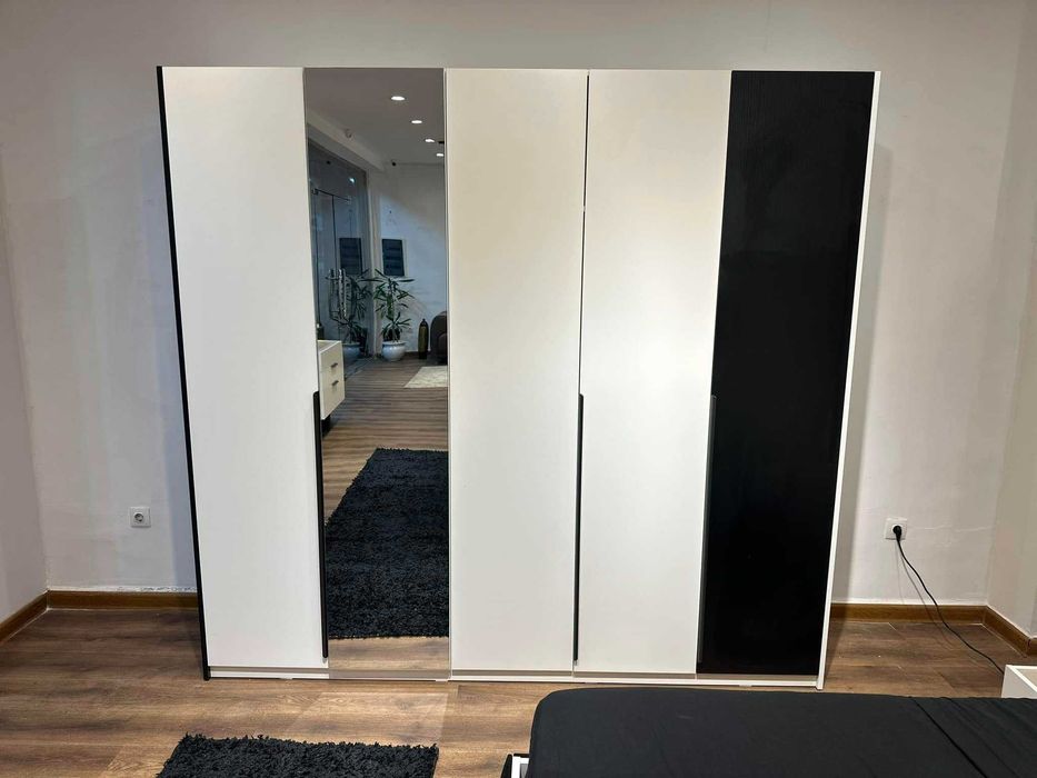 Conjunto Quarto Completo Casal Novo | Cama Roupeiro Cómoda Mesa