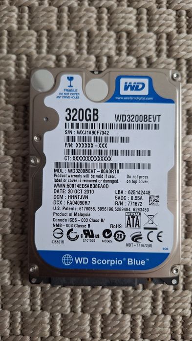 Laptop, notebook, komputer ASUS  X52N, uszkodzony