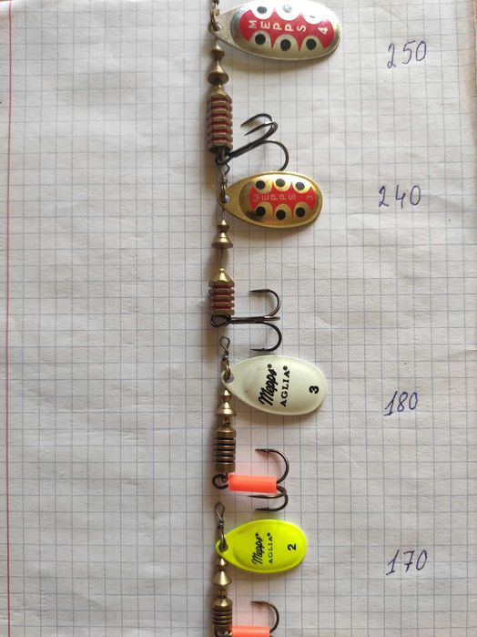 Воблера и вертушки