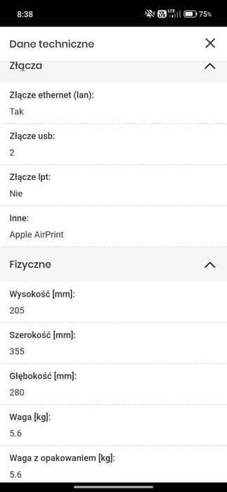 Drukarka HP LaserJet M209dw Automatyczny druk dwustronny, Wi-Fi, Bluet