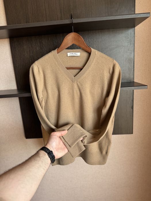 ‘S Max Mara вовняний бежевий джемпер/кофта/светр/Brunello Cucinelli/