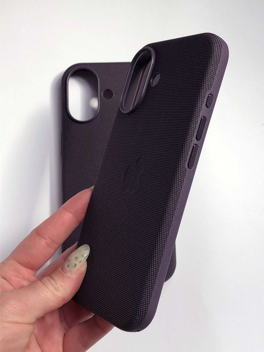 Чохол TechWoven Magsafe iPhone 17 1:1 AI Button iphone 17 Purple айфон 17 чехол кейс техвовен