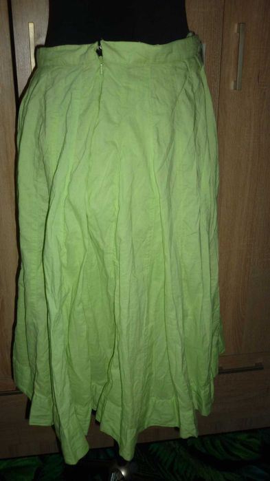 Marks & Spencer- wiosenna bawełniana spódnica  r;44
