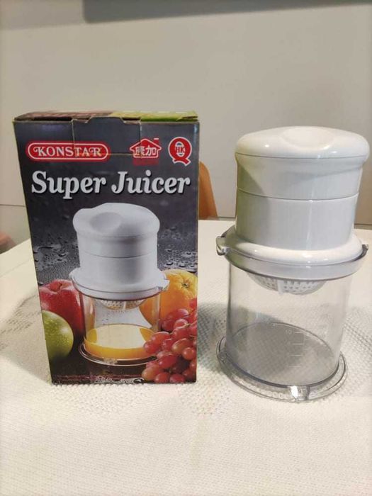 Espremedor manual 2 em 1 (citrinos, uvas, romãs) - Novo - PROMOÇÃO