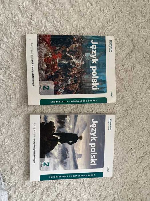 Język Polski 2 operon cżęść 1 + część2 komplet linia I 1020/4/2020