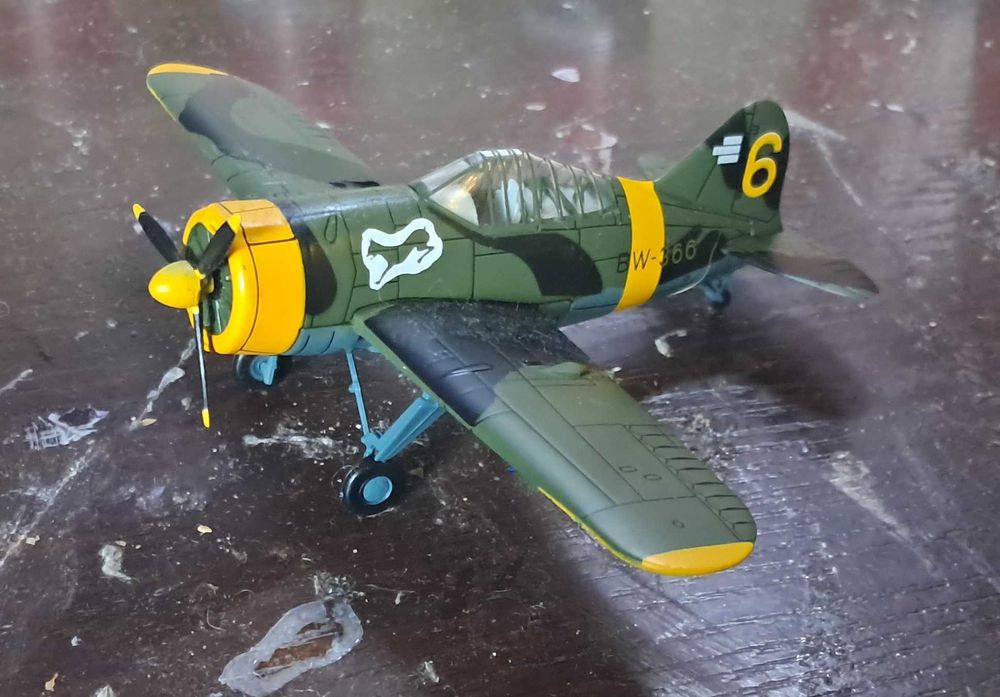 Brewster Buffalo DeAgostini 1:72 – model kolekcjonerski + gazetka