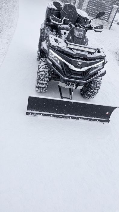 Lemiesz do quada Arctic Cat 150 cm – regulacja kąta • CZARNY