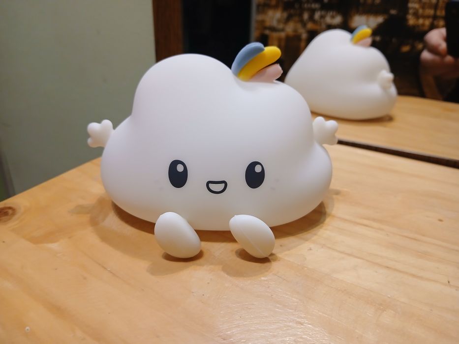 Lampka nocna silikonowa LED chmurka