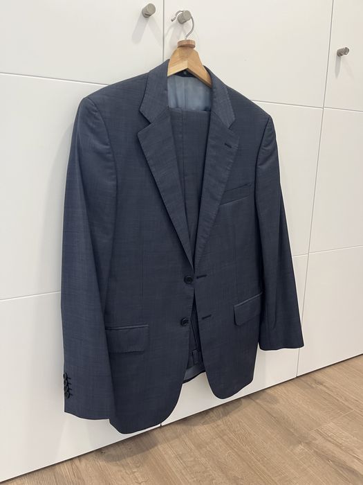 Fato de homem - Azul liso