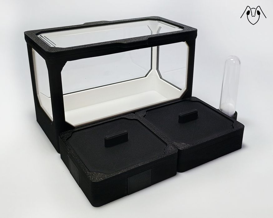 Formikarium AVERAGE M - Modułowe Terrarium Dla Mrówek 140x140