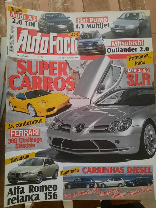 Lote revistas antigas "AutoFoco"