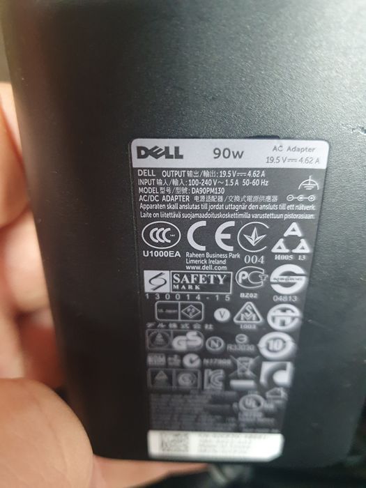 Зарядка зарядное блок питания живлення Dell 90w 7.4mm slim оригінал