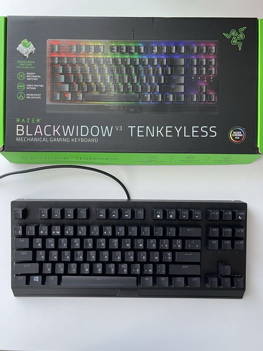 razer blackwidow v3 - Купити електроніку - Ціни на OLX.ua