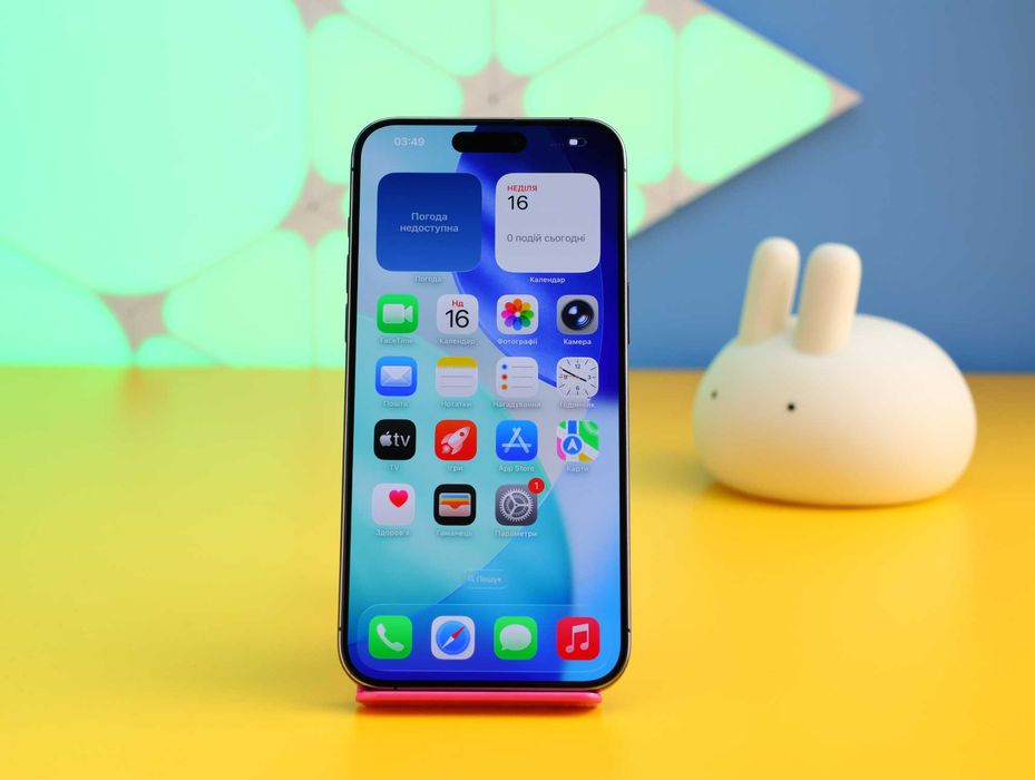 Смартфон Apple iPhone 15 Pro Max 256GB Blue (150706) Б/У З ГАРАНТІЄЮ