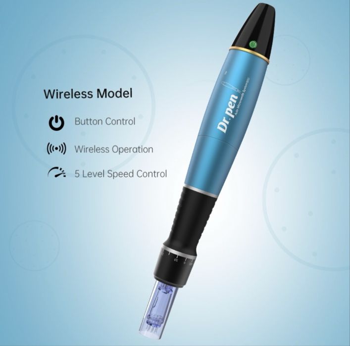 Дермапен Dr. Pen Ultima A1-W з акумулятором, виліт голки 3 мм