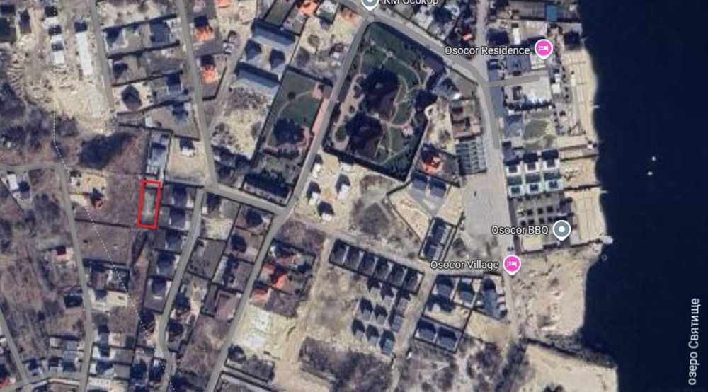 Чудова  ділянка 10 соток озеро Святище Osocor Осокорки!