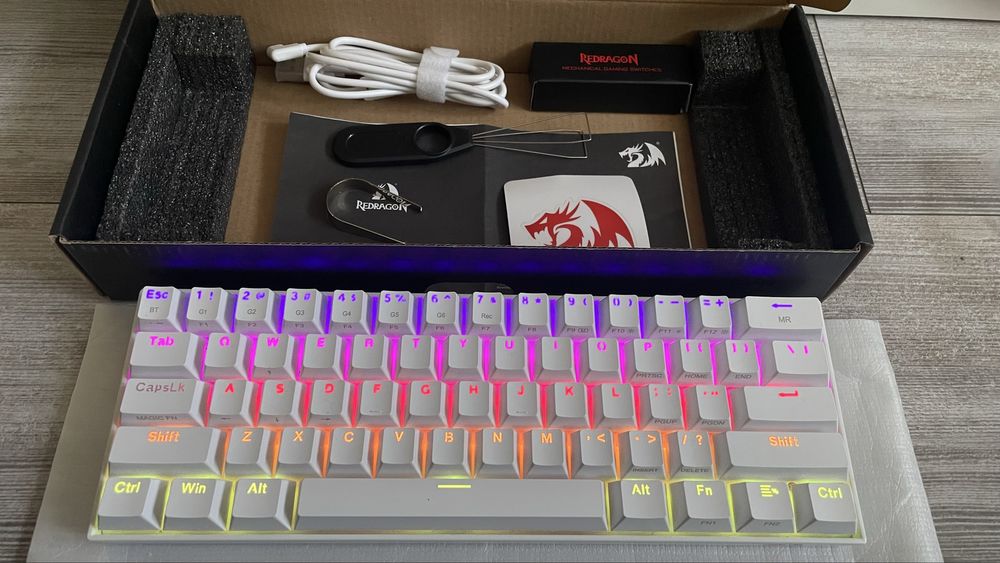 Klawiatura gamingowa redragon dragonic