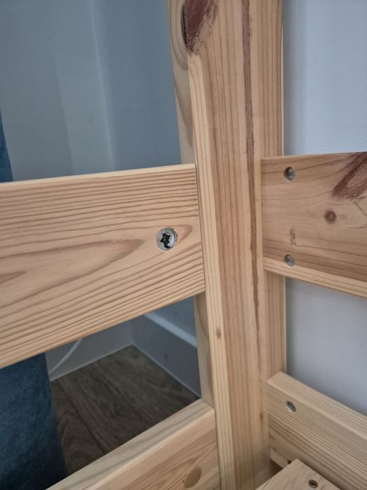 Łóżko dziecięce domek Magnat 160x80 Montessori sosna