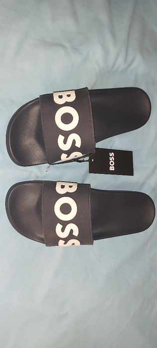 HUGO BOSS 42 klapki męskie ładne  extra exclusive edition