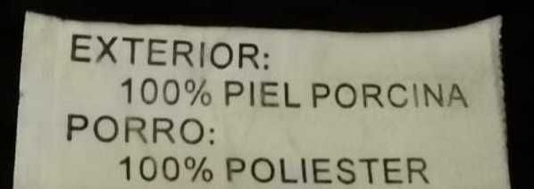 Blusão Pele de Porco