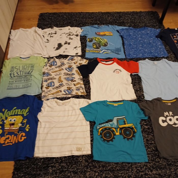 Koszulki chłopięce 134