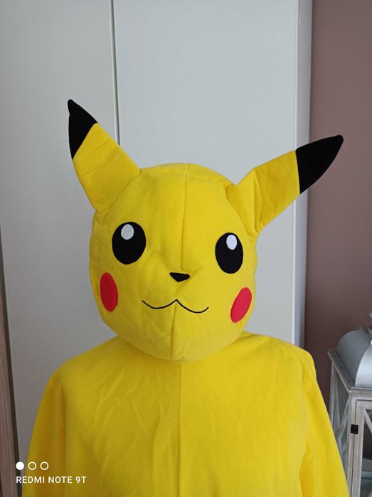 Strój karnawałowy POKEMON PIKACHU kostium przebranie 110/116 (150)