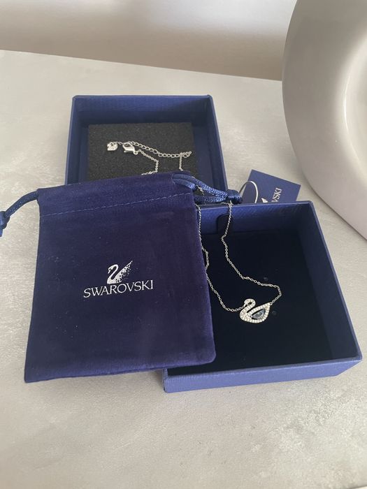 Colar swarovski flamingo