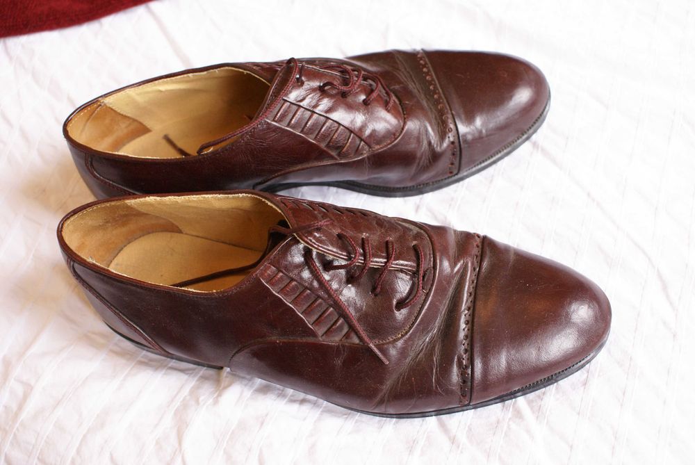 Eleganckie włoskie półbuty męskie 44