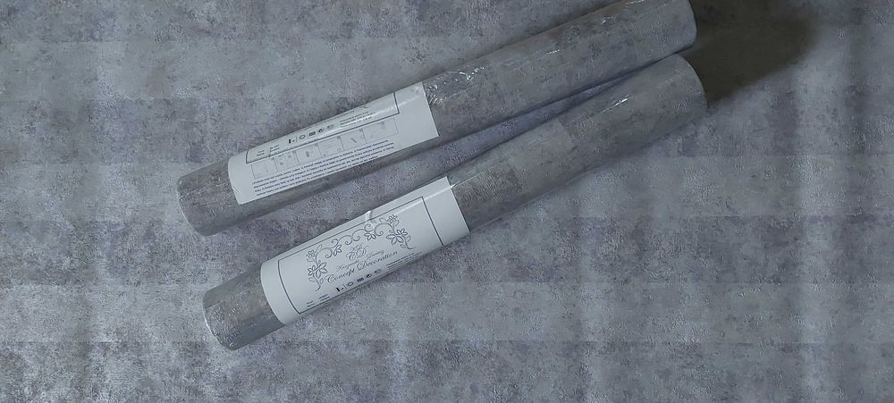 tapeta nowa szaro-srebrna kamień