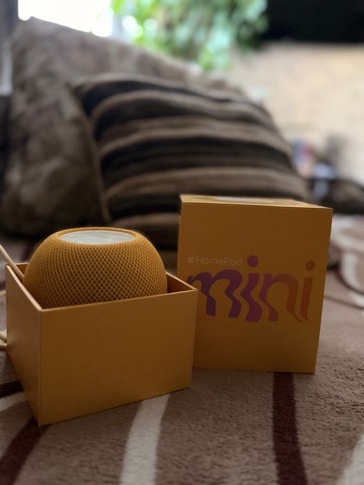 Смарт-колонка Apple HomePod mini (Yellow / Жовта) — Ідеальний стан