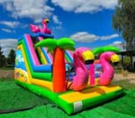 Zjeżdzalnia dmuchana , tor przeszkód , wynajem