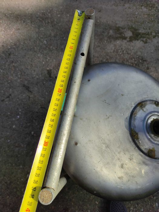 Бак из нержавейки передвижной