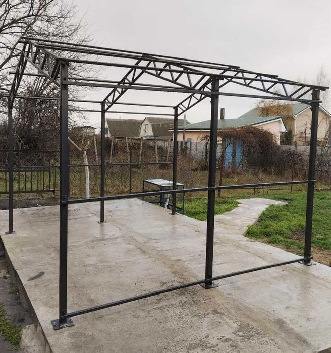 Велика Альтанка з міцним каркасом / Бесідка / Навіс
