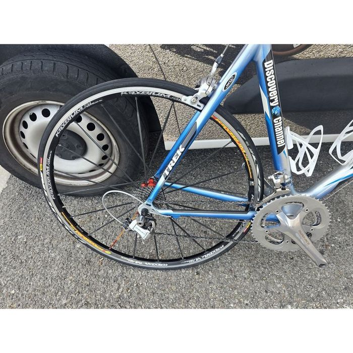 Trek carbono m com dura ace e rodas ksyrium sl