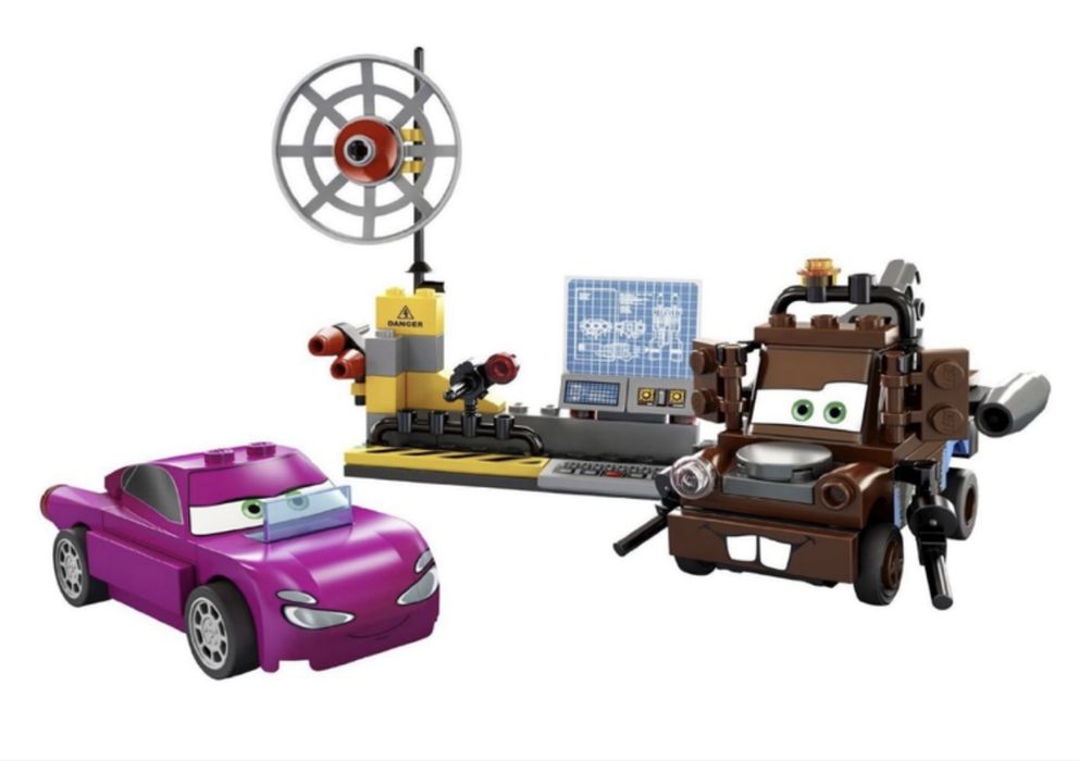 Детский конструктор Тачки, молния Маккуин, 4 вида