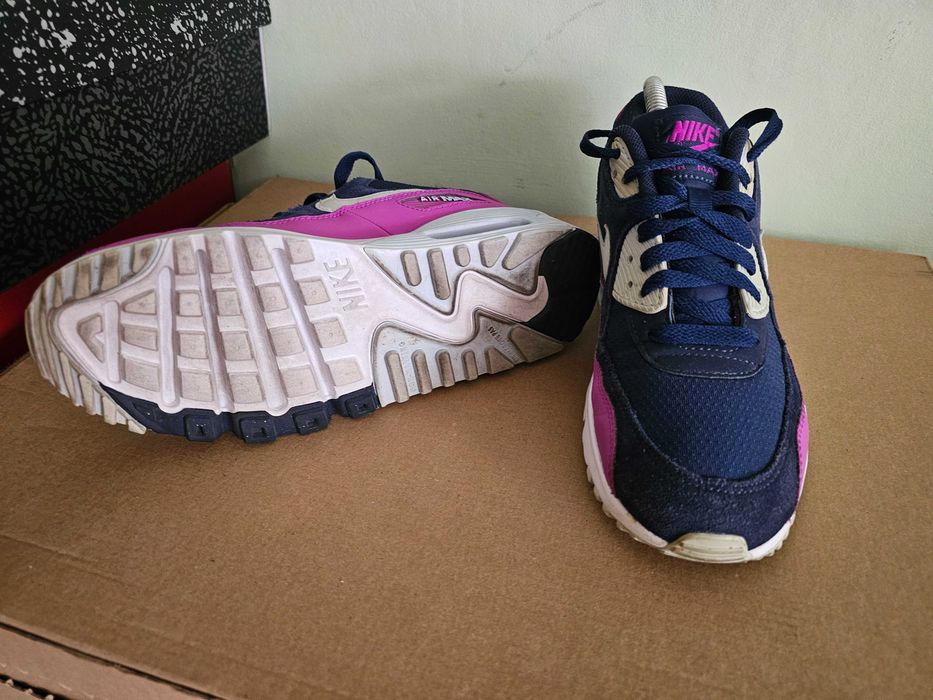 Buty Nike Air Max 90 Mesh 38.5(24cm) Midnight Navy