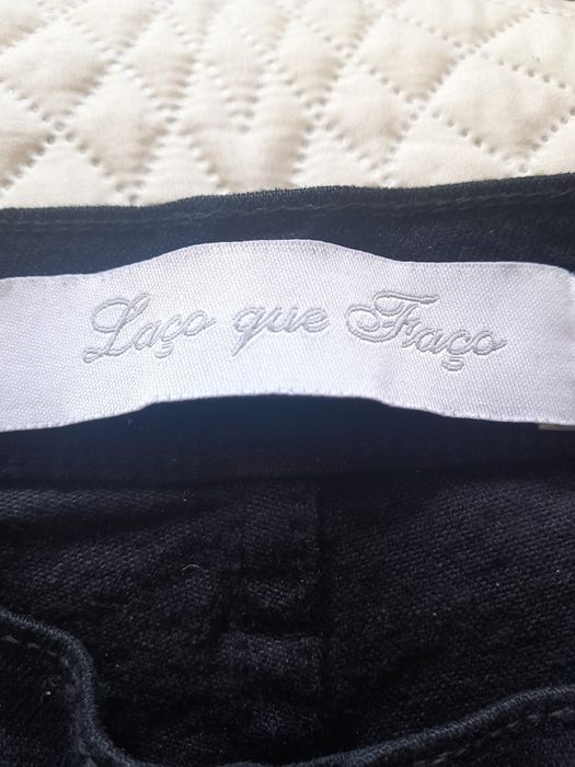 Calça de ganga de senhora tamanho 38