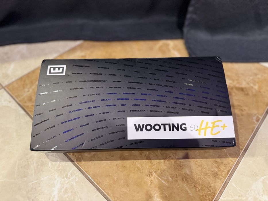 Магнітна клавіатура Wooting 60HE+ black