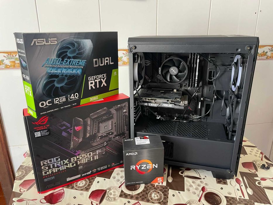 PC Gamer Geforce RTX 3060 / AMD Ryzen 5 5600X