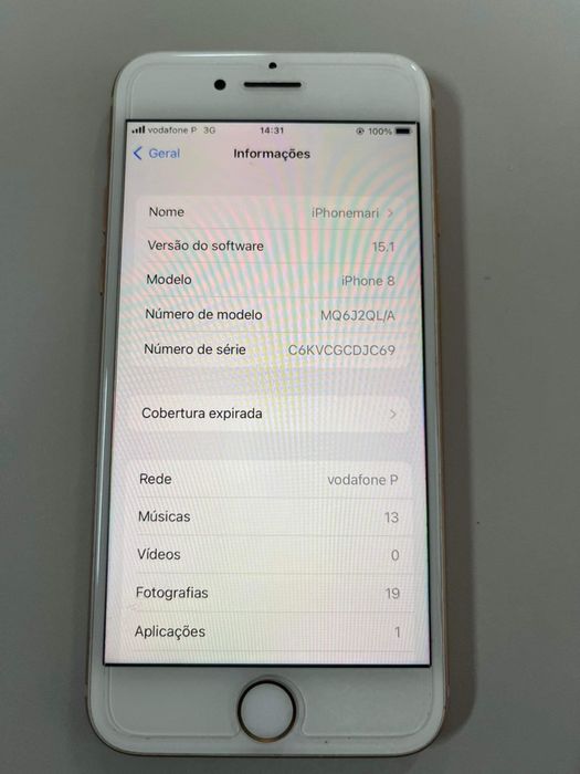 Telemóvel iPhone 8 64Gb