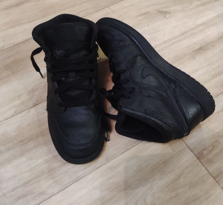 Кроссовки хайтопы Nike ,высокие кроссы Найк,ботинки кожаные