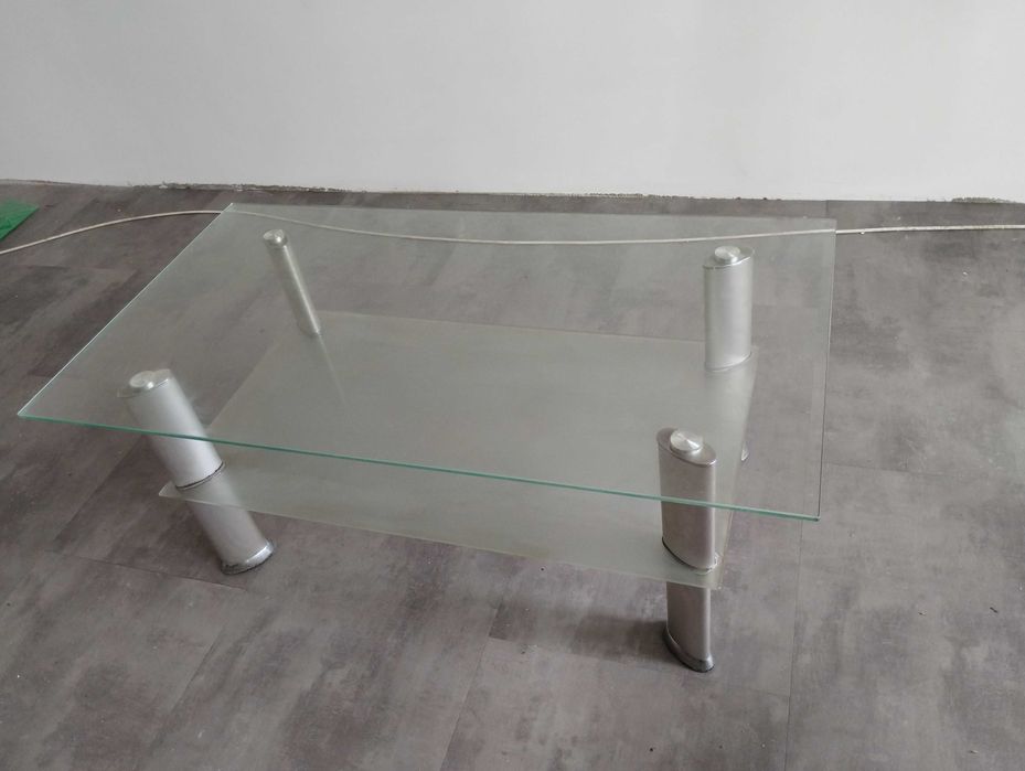 Szklany stolik kawowy 110x60
