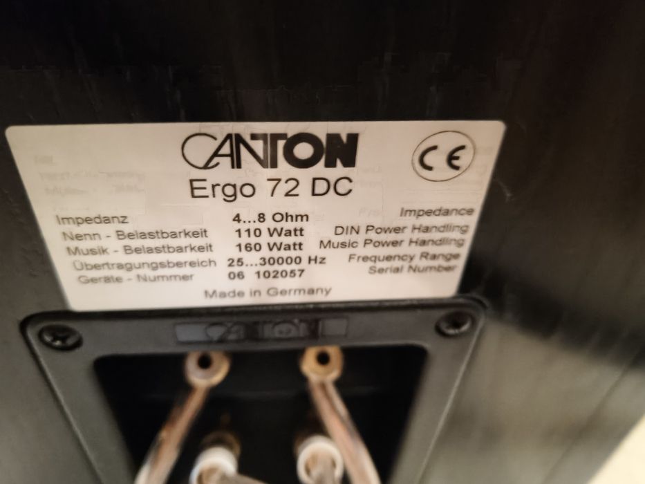 Kolumny Canton ergo 72 DC