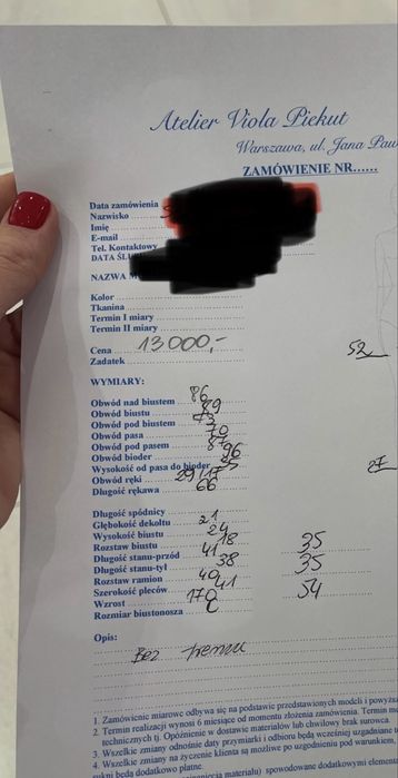 Olśniewająca suknia od Violi Piekut 36