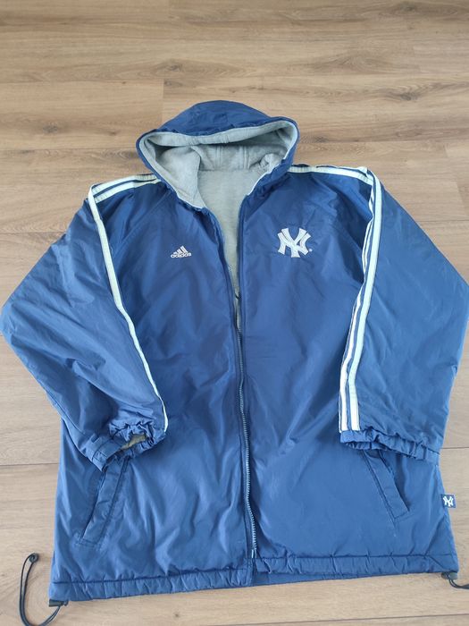Kurtka New York Yankees x Adidas – Dwustronna (Vintage)